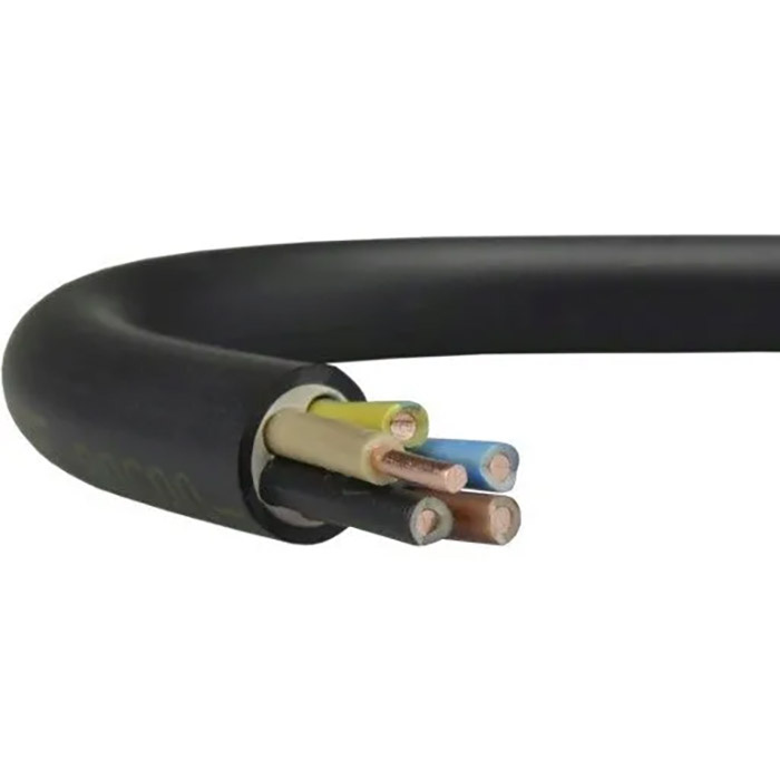 Kabel ziemny okrągły YKY 5x4 1m AKS Zielonka