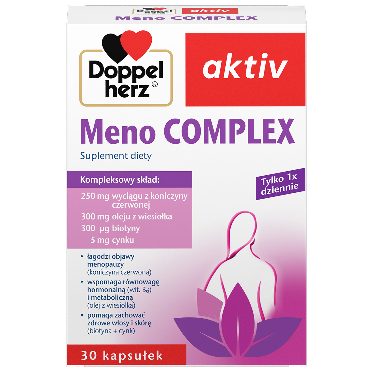 Doppelherz aktiv meno complex - kapsułki, 30 sztuk