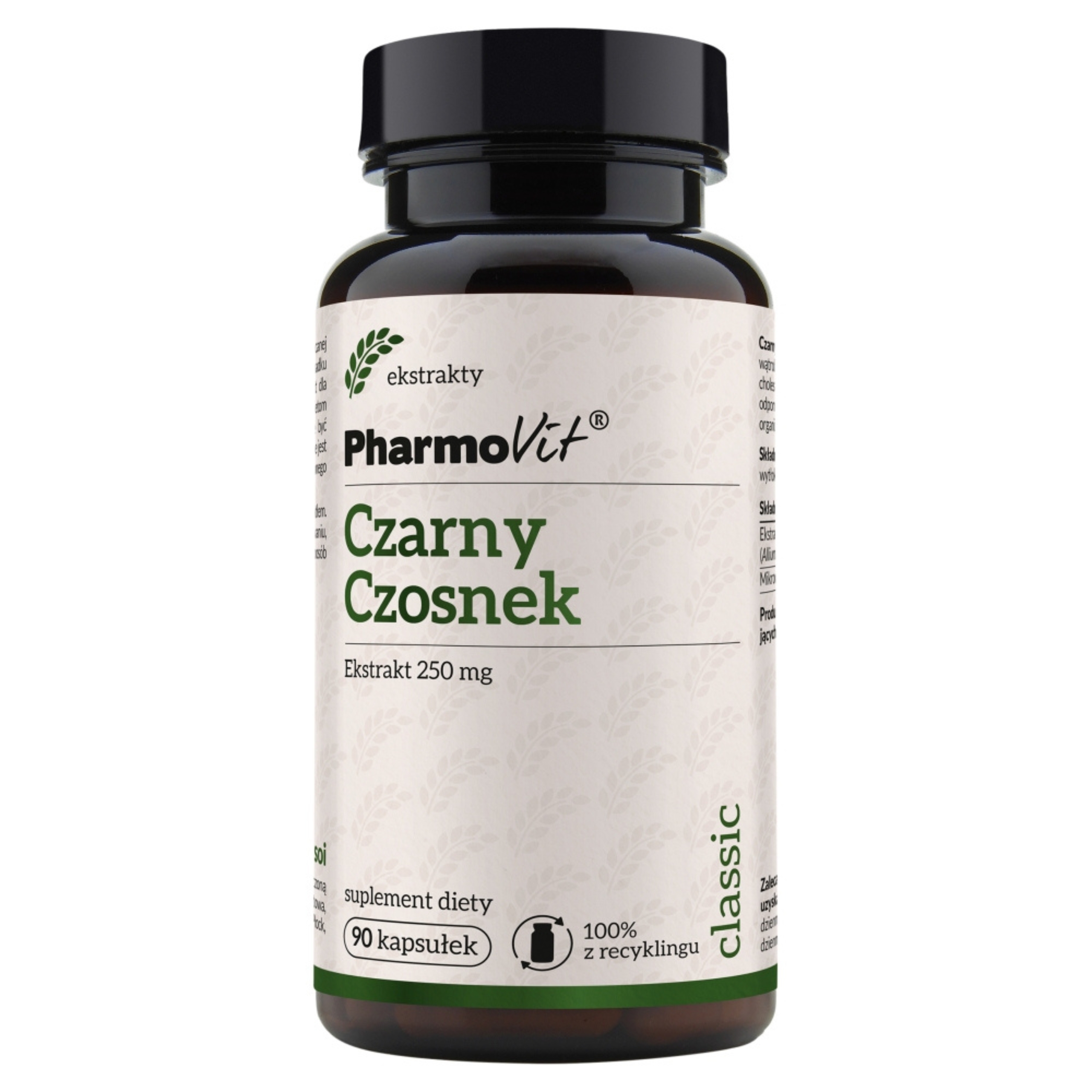 Pharmovit - czarny czosnek, ekstrakt, 90 kapsułek
