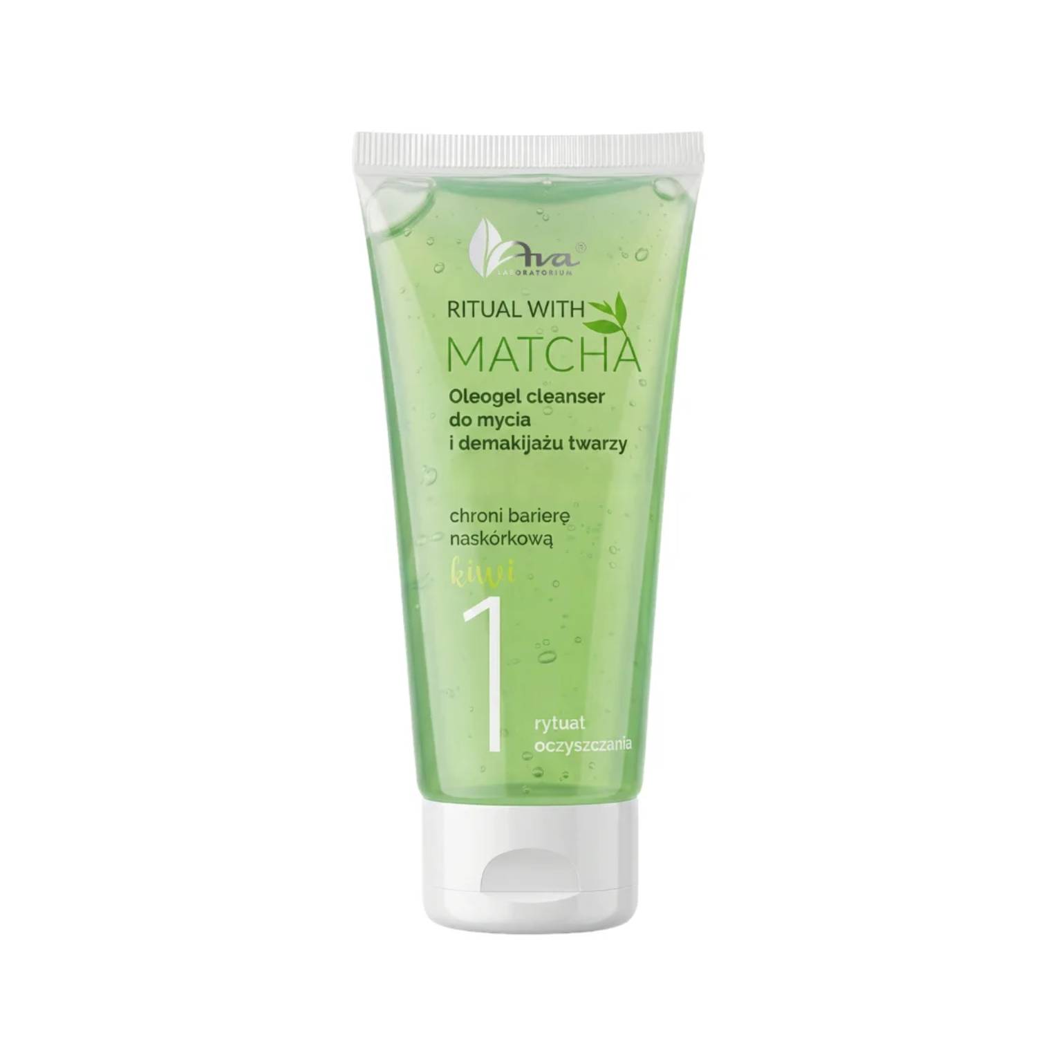 Ava ritual with matcha - oleogel cleanser do mycia i demakijażu twarzy, 100 ml