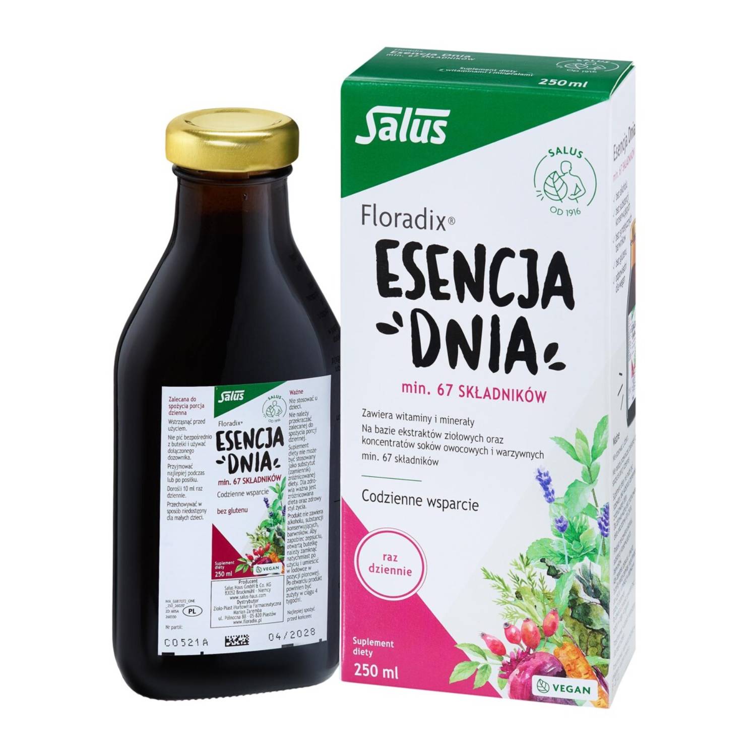 Floradix esencja dnia, 250 ml