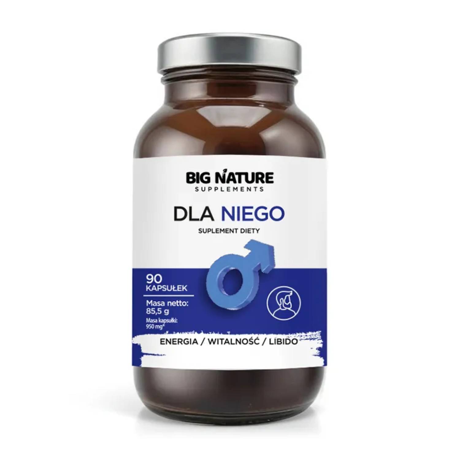 Big nature dla niego, 90 kapsułki