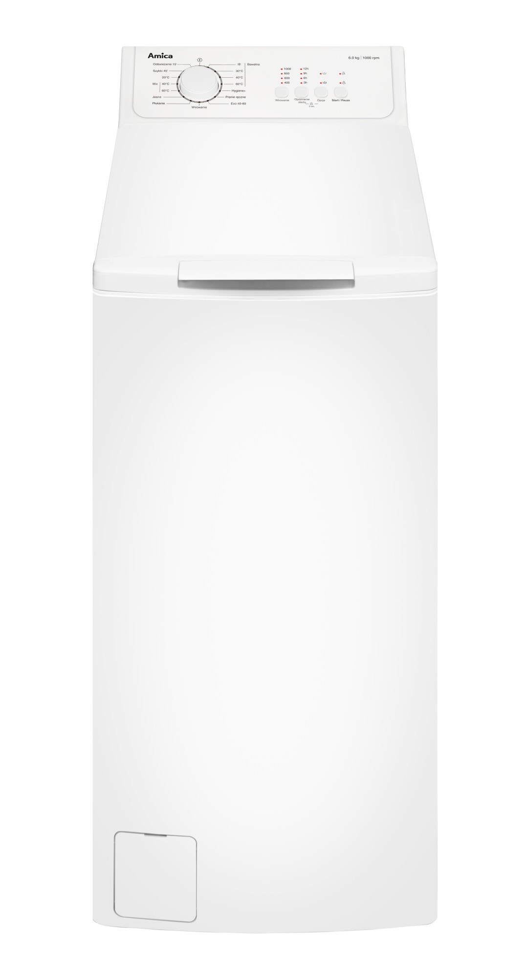 Pralka Amica HWA3T610CN Classic Biały 6 kg 1000 RPM