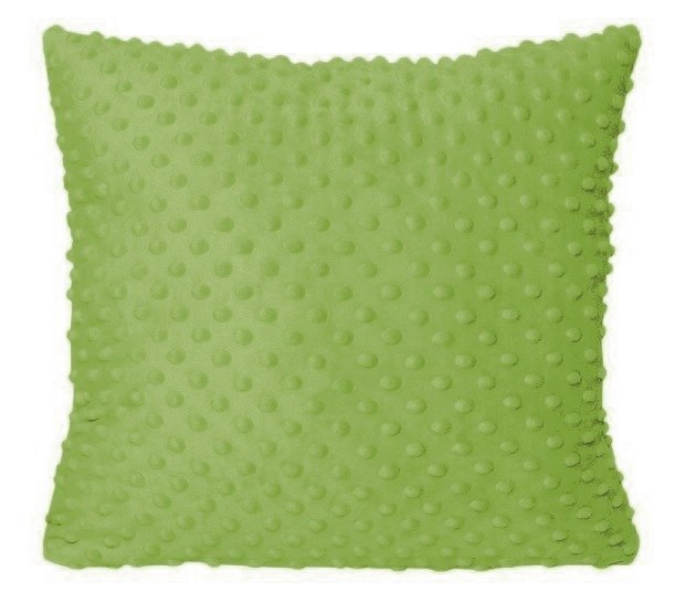 Poszewka MINKY rozmiar 40x40 wz. pistacja