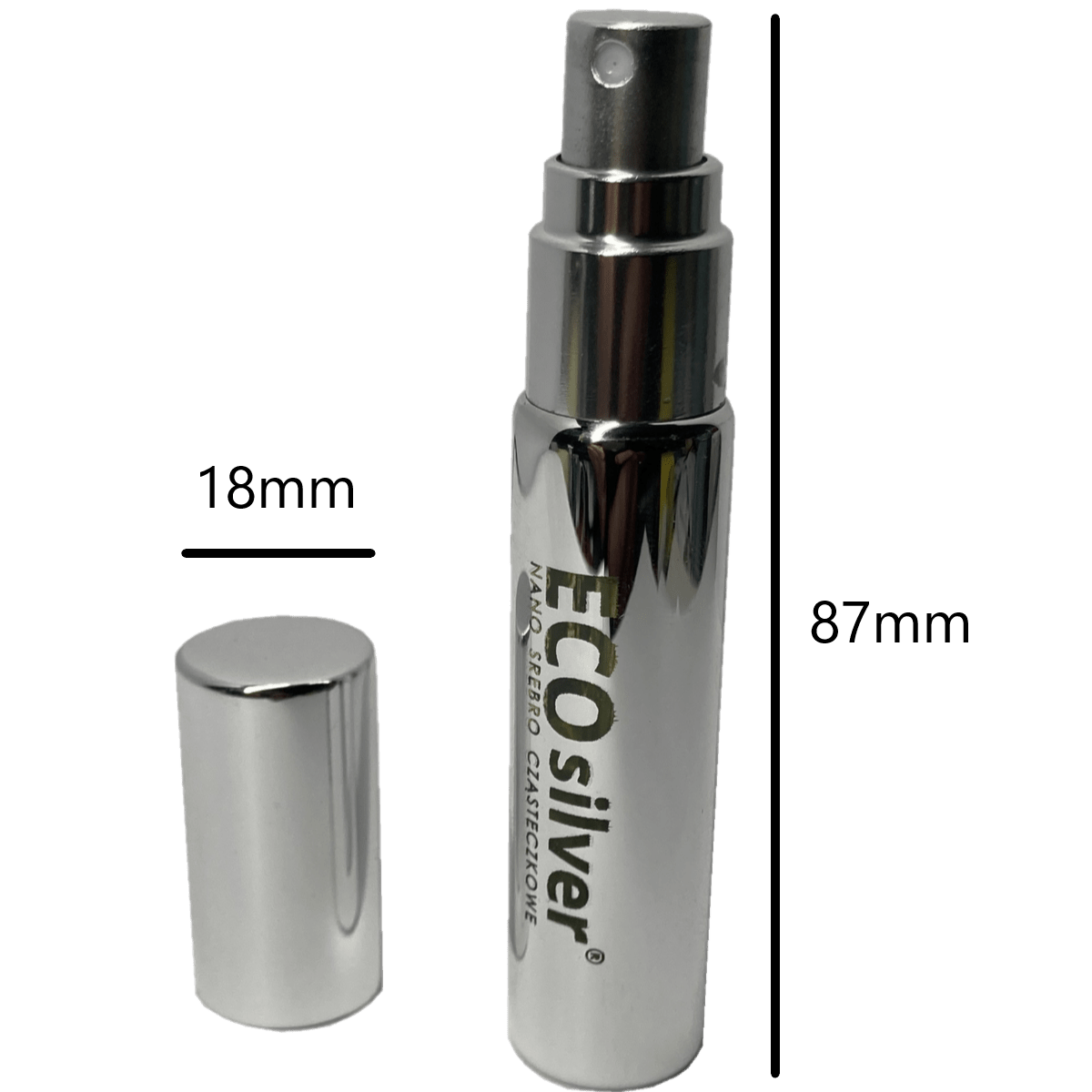 ActivSILVER ECOsilver 10 ml - płyn antybakteryjny z nanosrebrem w atomizerze