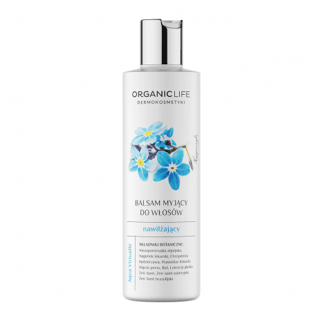 Balsam - szampon myjący do włosów nawilżający Aqua Virtualle OrganicLife 250 g