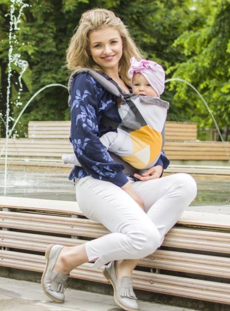 Nosidełko ergonomiczne Standard: Cube Z dodatkami