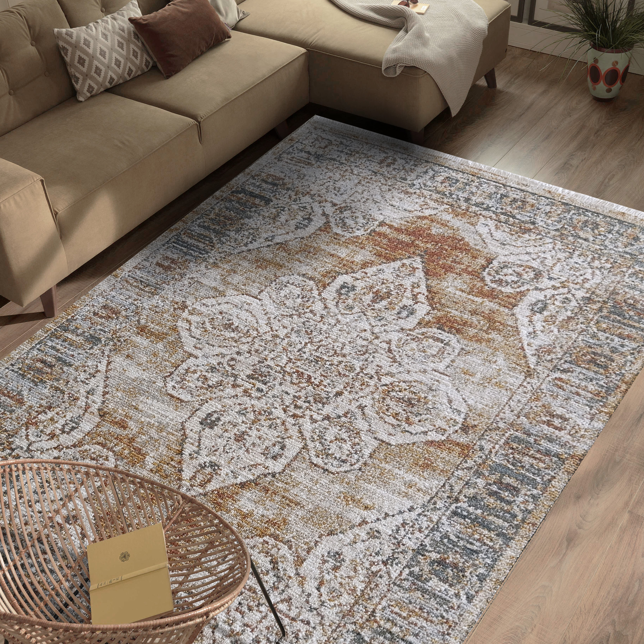 Dywan - 300 x 400 cm - Wielokolorowy - Klasyczny - Dywanopol