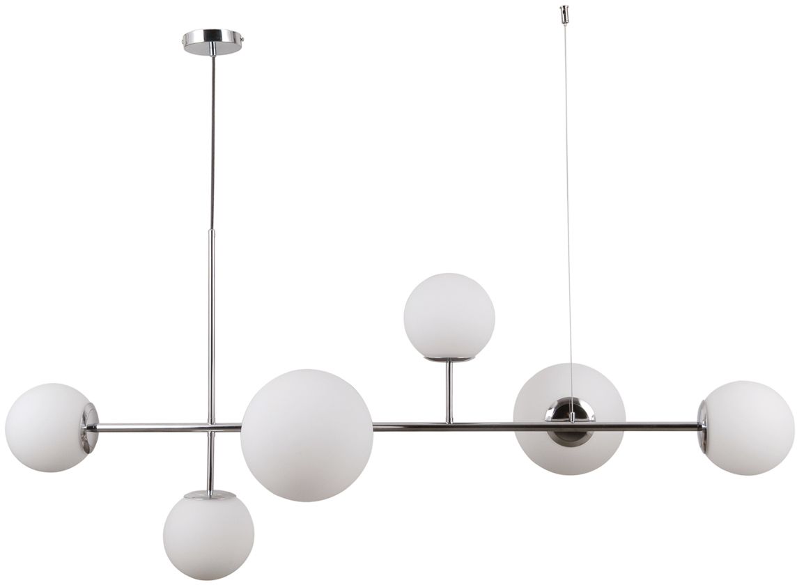 Darmowa Dostawa - Lampa wisząca 6x5 W chrom Italux Vailante PND312216BCH