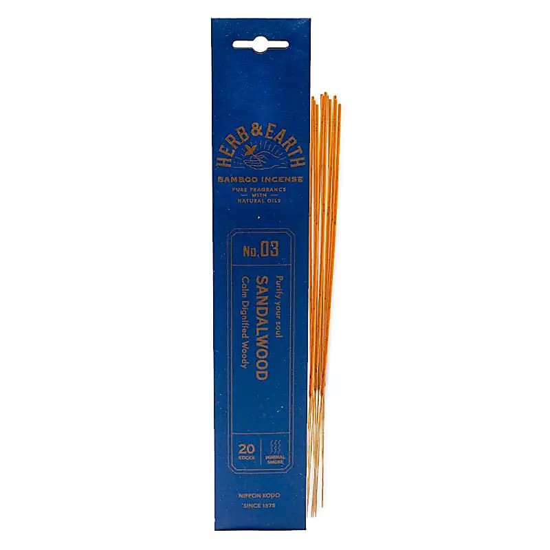 Kadzidełka Herb Earth Sandalwood (drzewo sandałowe)