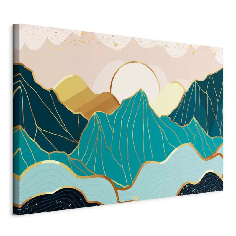 Obraz Artgeist Zielone pastwiska 30 x 20 cm płótno włoskie 1 szt