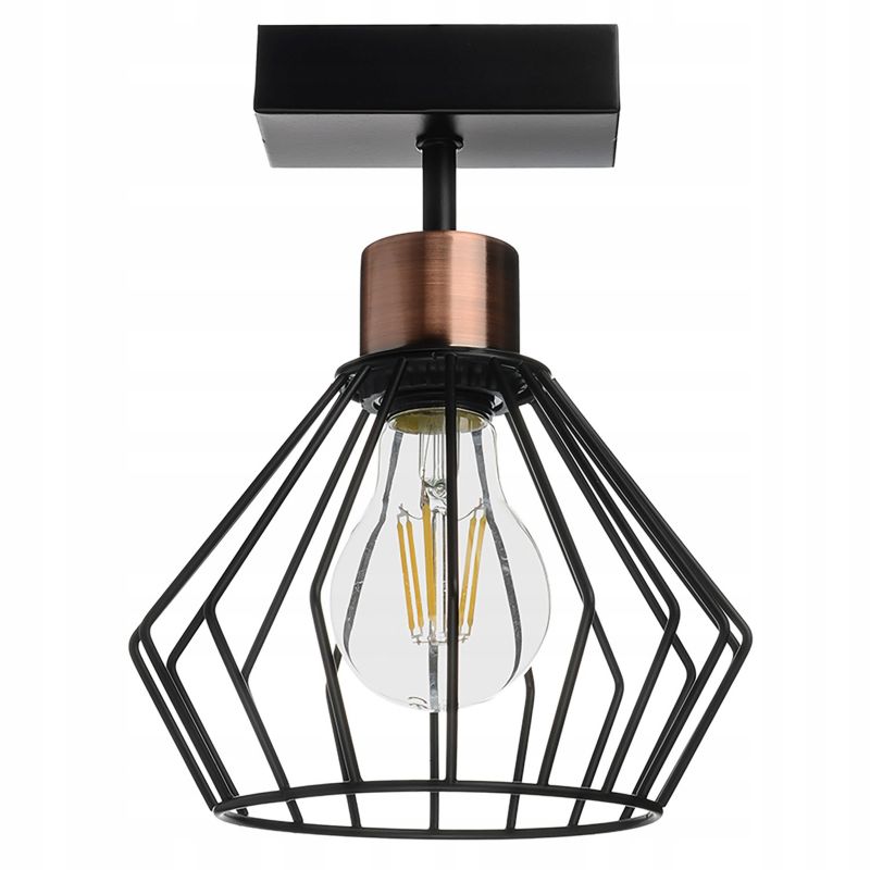 Lampa sufitowa LEDLUX wisząca żyrandol plafon loft 1 szt.