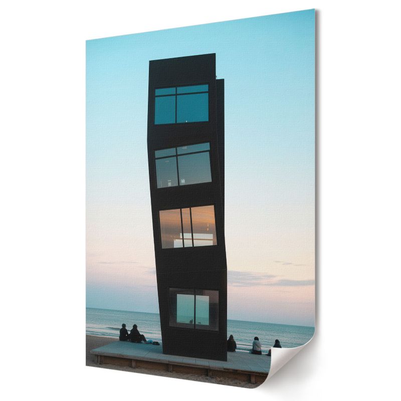 Plakat na płótnie Wallfluent Format A2 Nowoczesna architektura Artysta MM 1 szt.