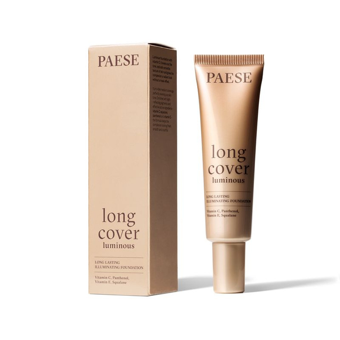 Paese Podkład Long Cover Luminous - Nude 00, 30 ml