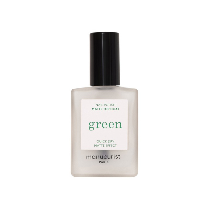Manucurist Green Matte Top Coat, 15 ml