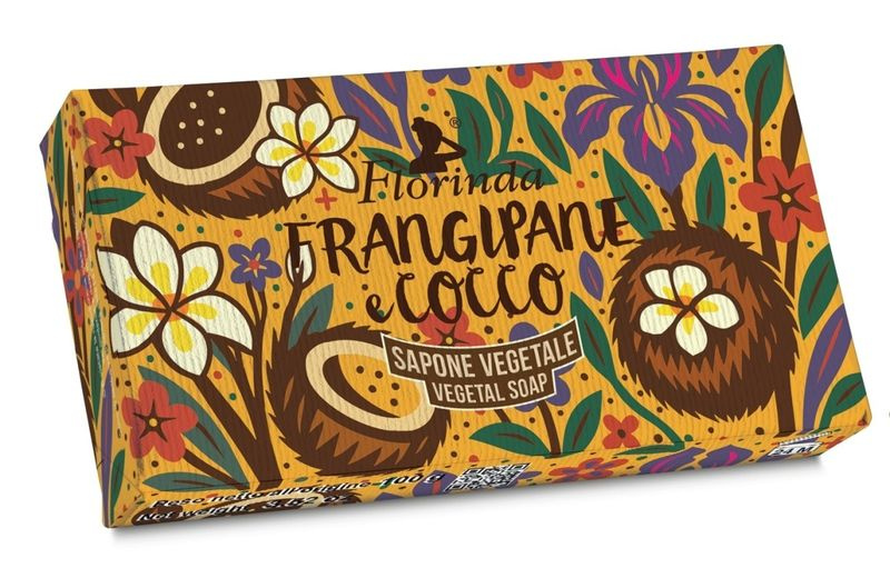 Florinda Mydło Naturalne – Frangipane i Kokos, 100 g