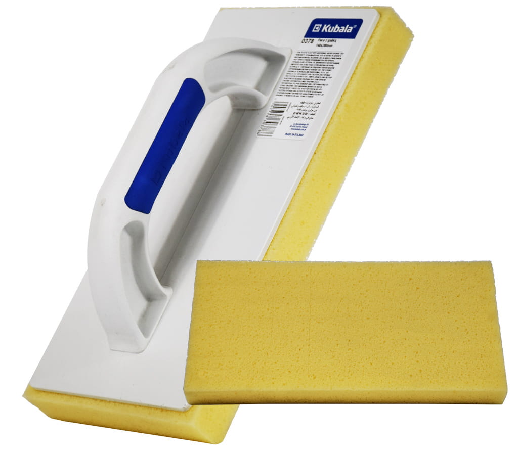 Kubala Paca z Gąbką Hydrochłonną Nacinaną do Mycia Płytek 140x280 mm (0378)
