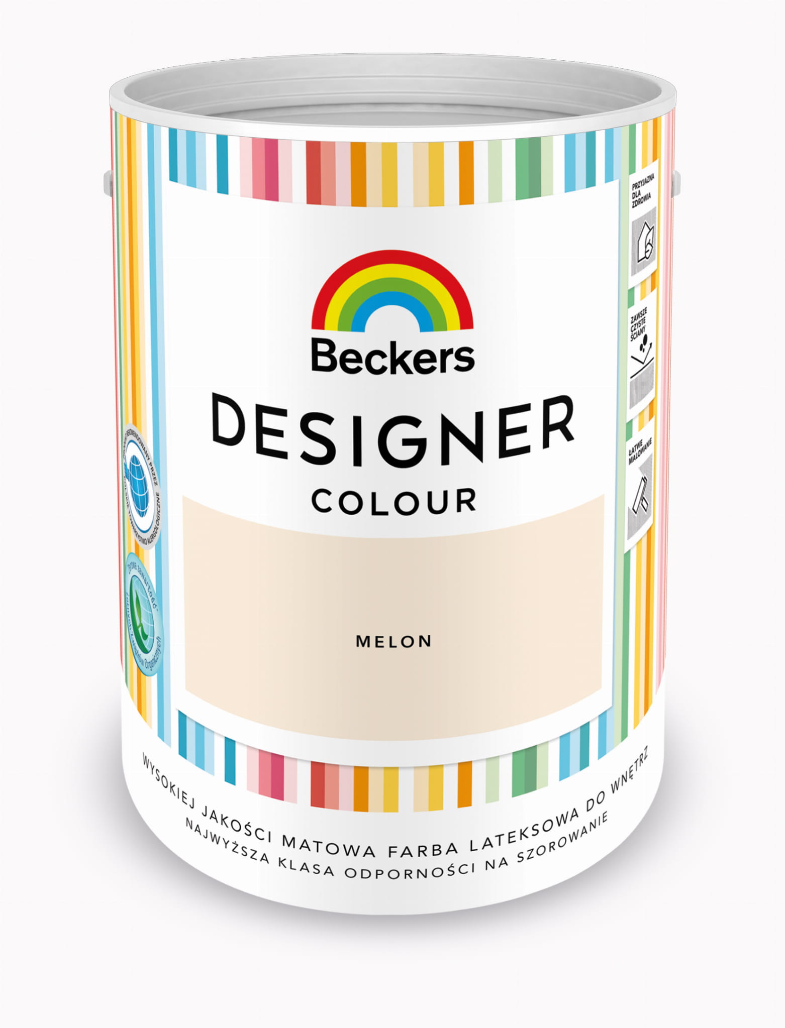 FARBA LATEKSOWA BECKERS DESIGNER MELON 5 L