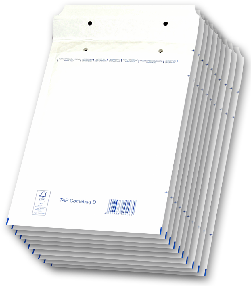 NC Koperty Koperta bąbelkowa D/14 200x275 mm, 10 szt., biały