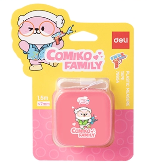 Deli miarka Comiko Family 1,5 m mix kolorów