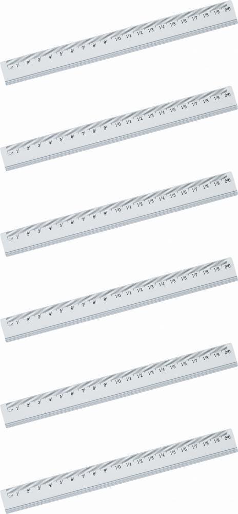 Linijka aluminiowa Grand 20 cm