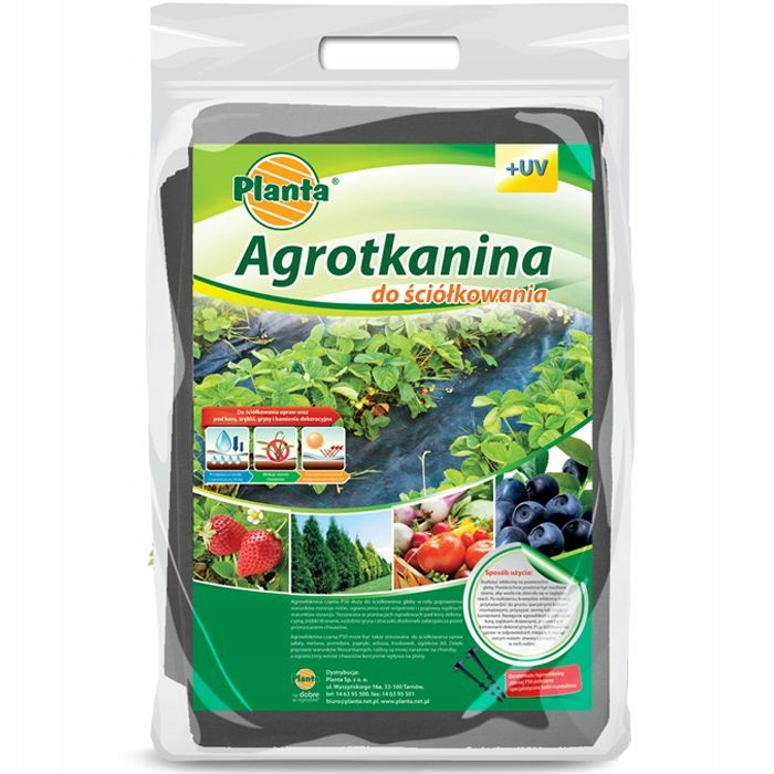 Agrotkanina 1,6x10 czarna Planta