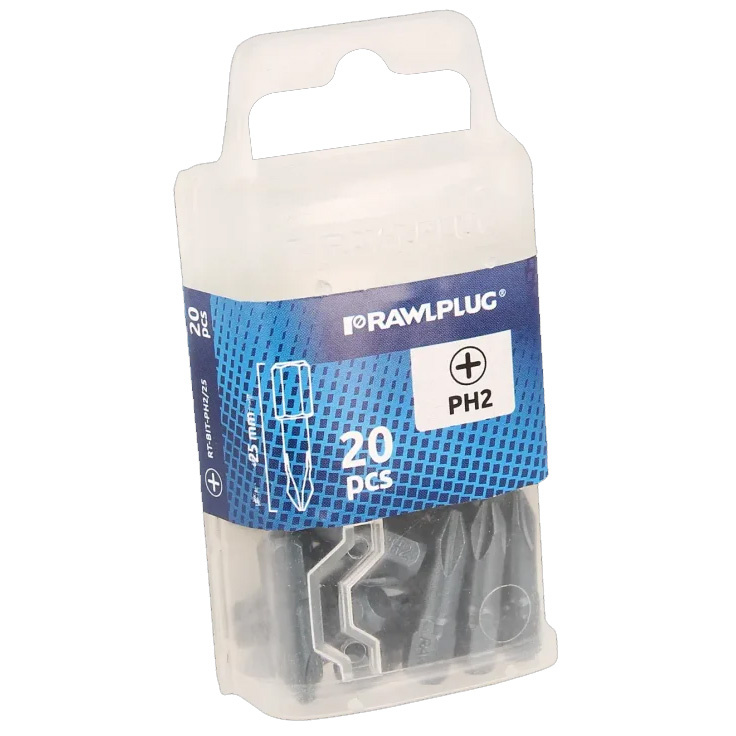 Bity krzyżowe Rawlplug RT-BIT-PH2/25 PH2x25 mm 1 szt