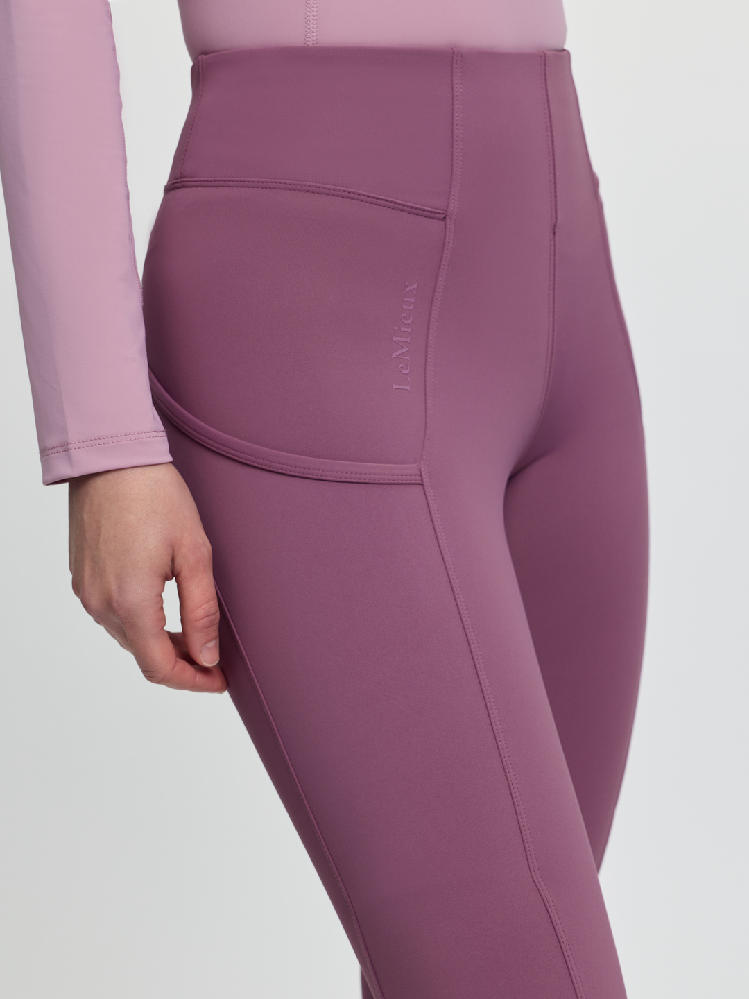 LeMieux legginsy jeździeckie Naomi Mallow
