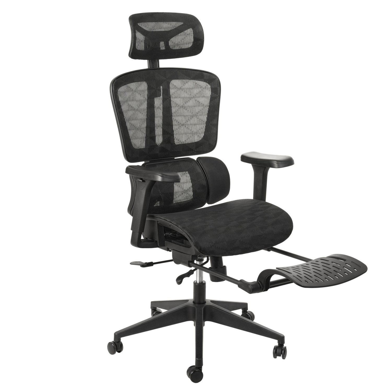 Ergonomické kreslo Romalo – Čierne