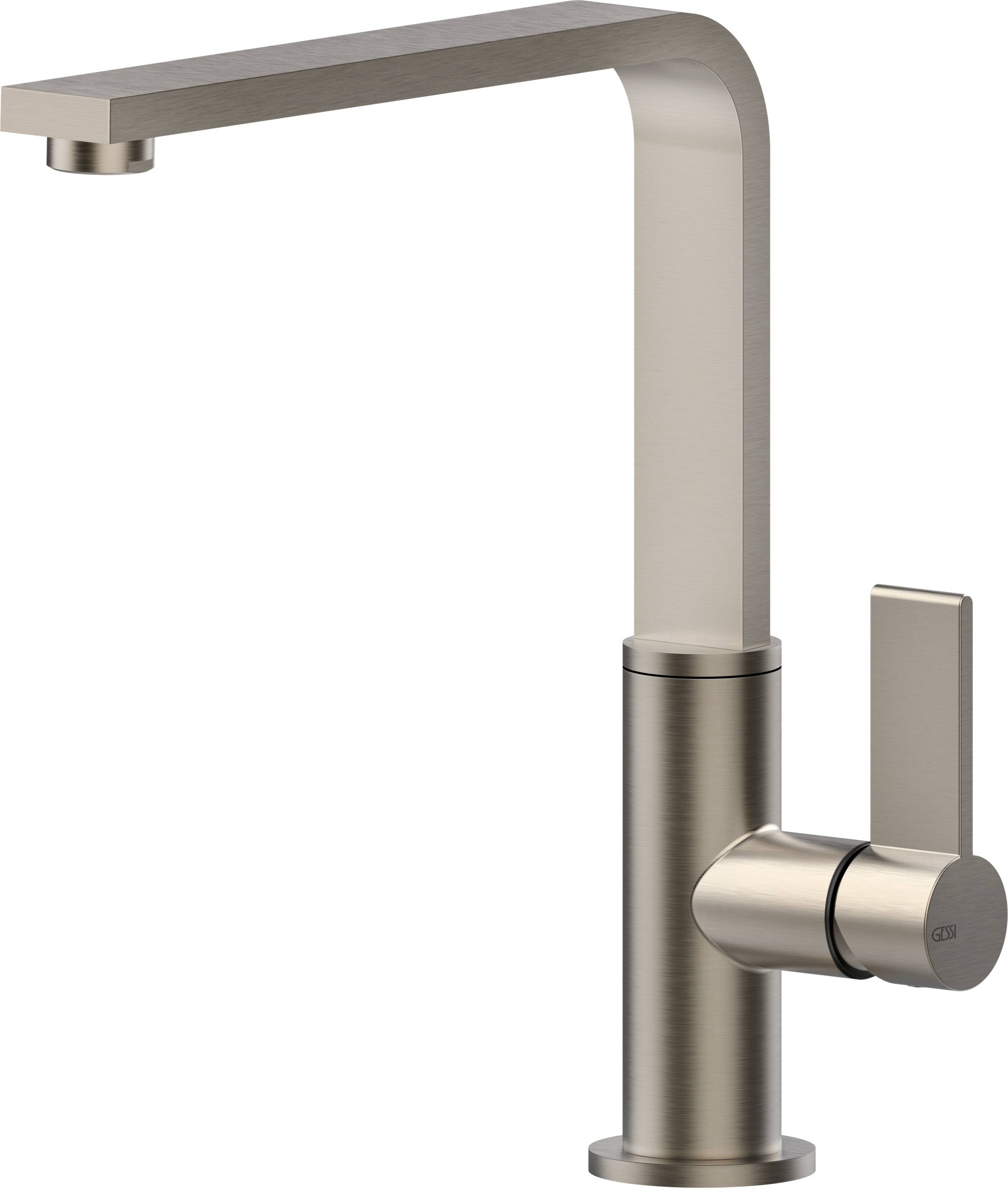 Gessi Helium bateria kuchenna stojąca nikiel 17015.149