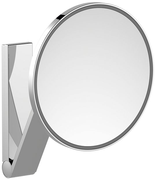 Keuco Cosmetic mirrors lusterko kosmetyczne podświetlane chrom 17612019003