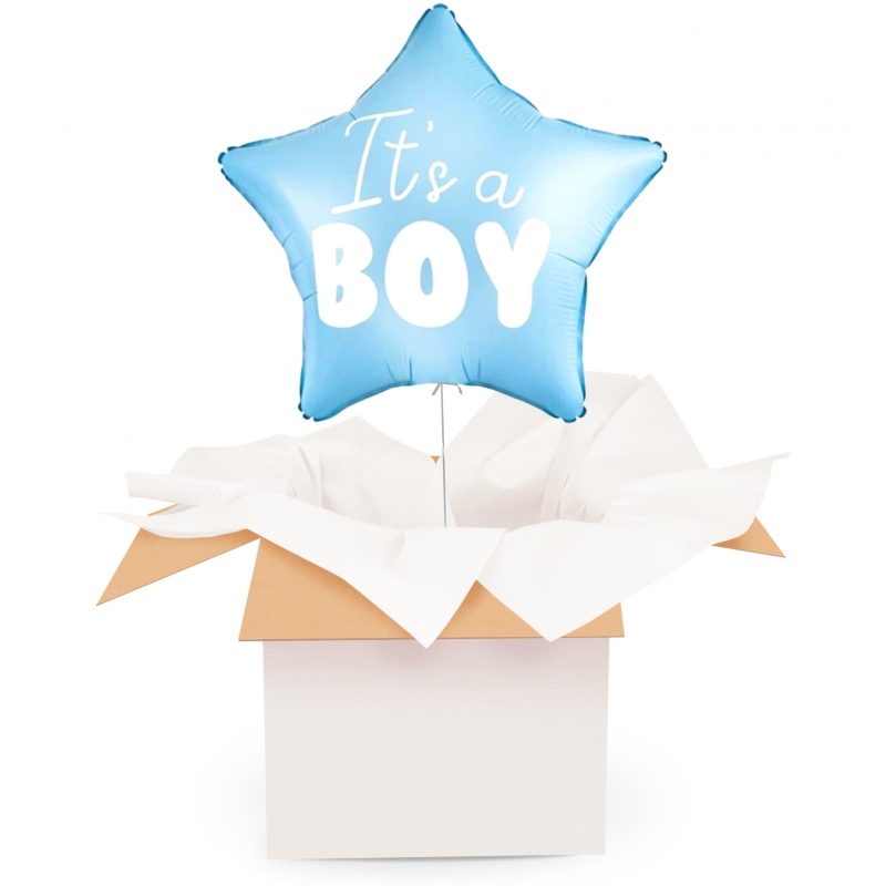 It is a Boy - Balon z helem