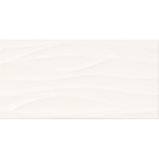 Płytka ścienna TOUCH ME white wave structure satin 8mm 29,8x59,8 gat.