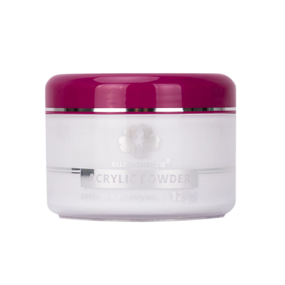 Puder akrylowy do paznokci Allepaznokcie Extreme White 120 g Nr 2