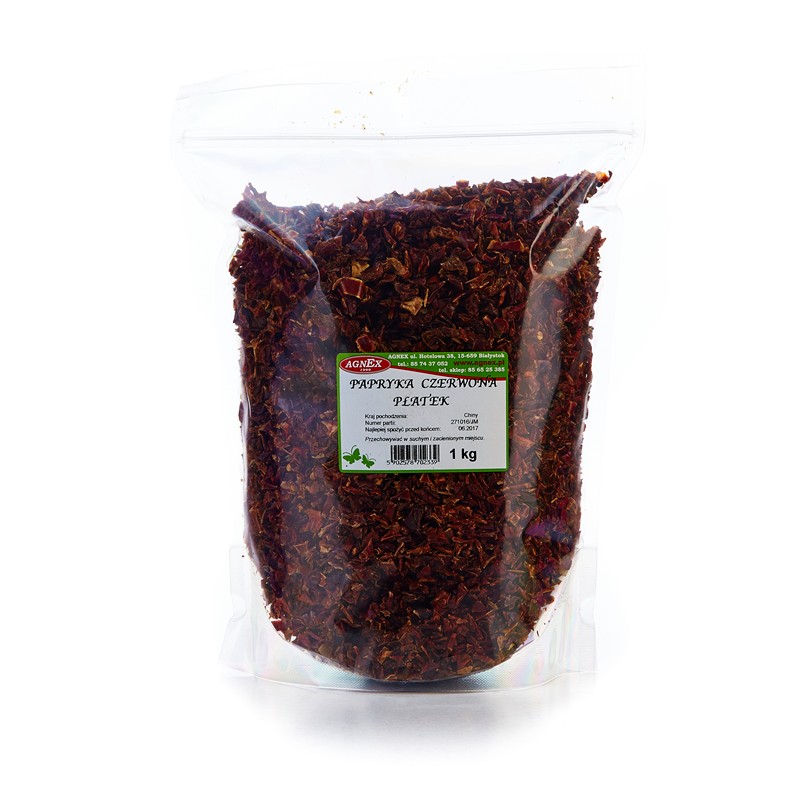 Papryka czerwona płatek 1 kg