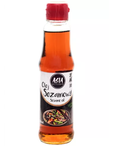 Olej sezamowy 150ml 100% Asia Kitchen
