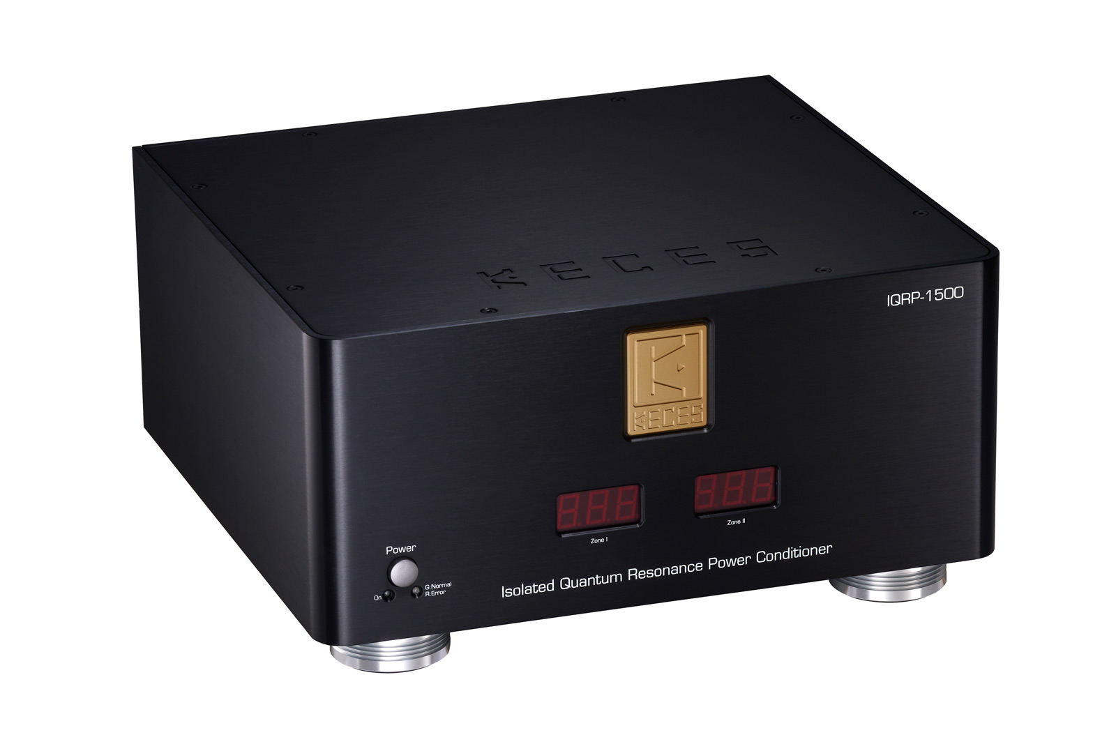 Keces audio iqrp-1500 – izolowany kondycjoner zasilania z technologią rezonansu kwantowego