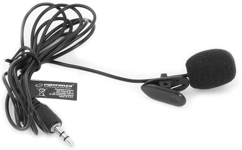 ESPERANZA Mikrofon EH178 mini z klipsem VOICE - Henryx24