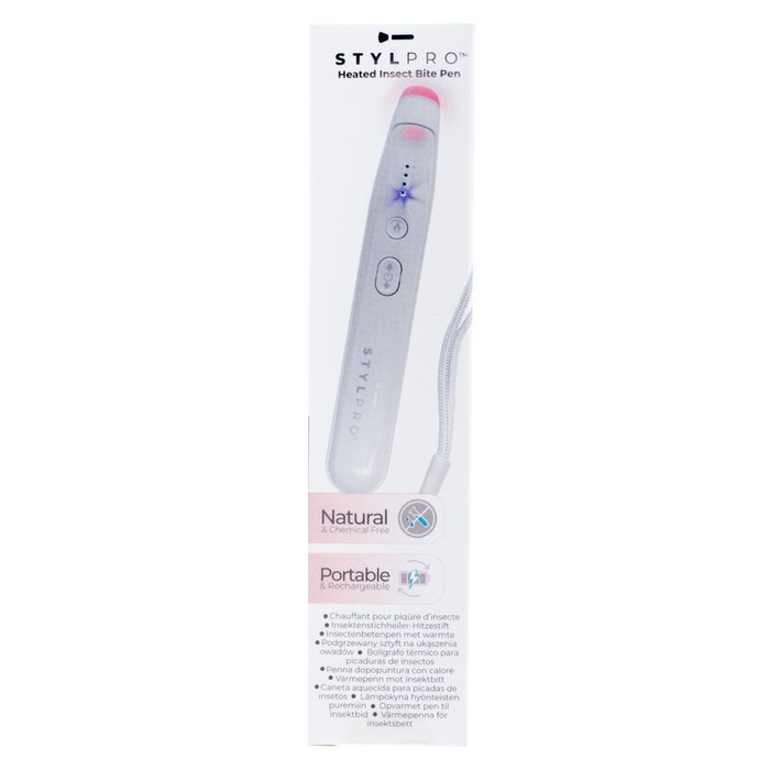 STYLPRO Heated Bite Pen, podgrzewany sztyft, łagodzi swędzenie po ukąszeniach owadów
