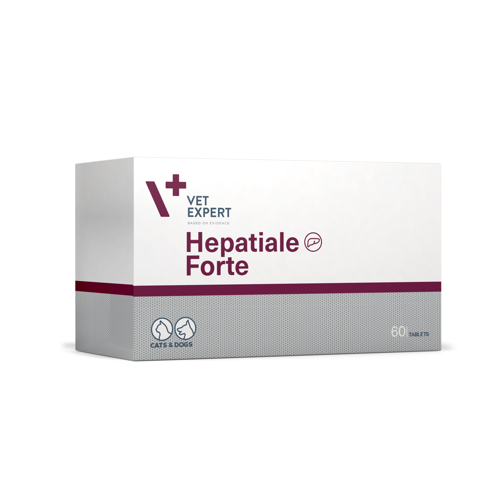 VET EXPERT HEPATIALE FORTE - preparat wspomagający funkcje wątroby dla psów i kotów 60 tabletek
