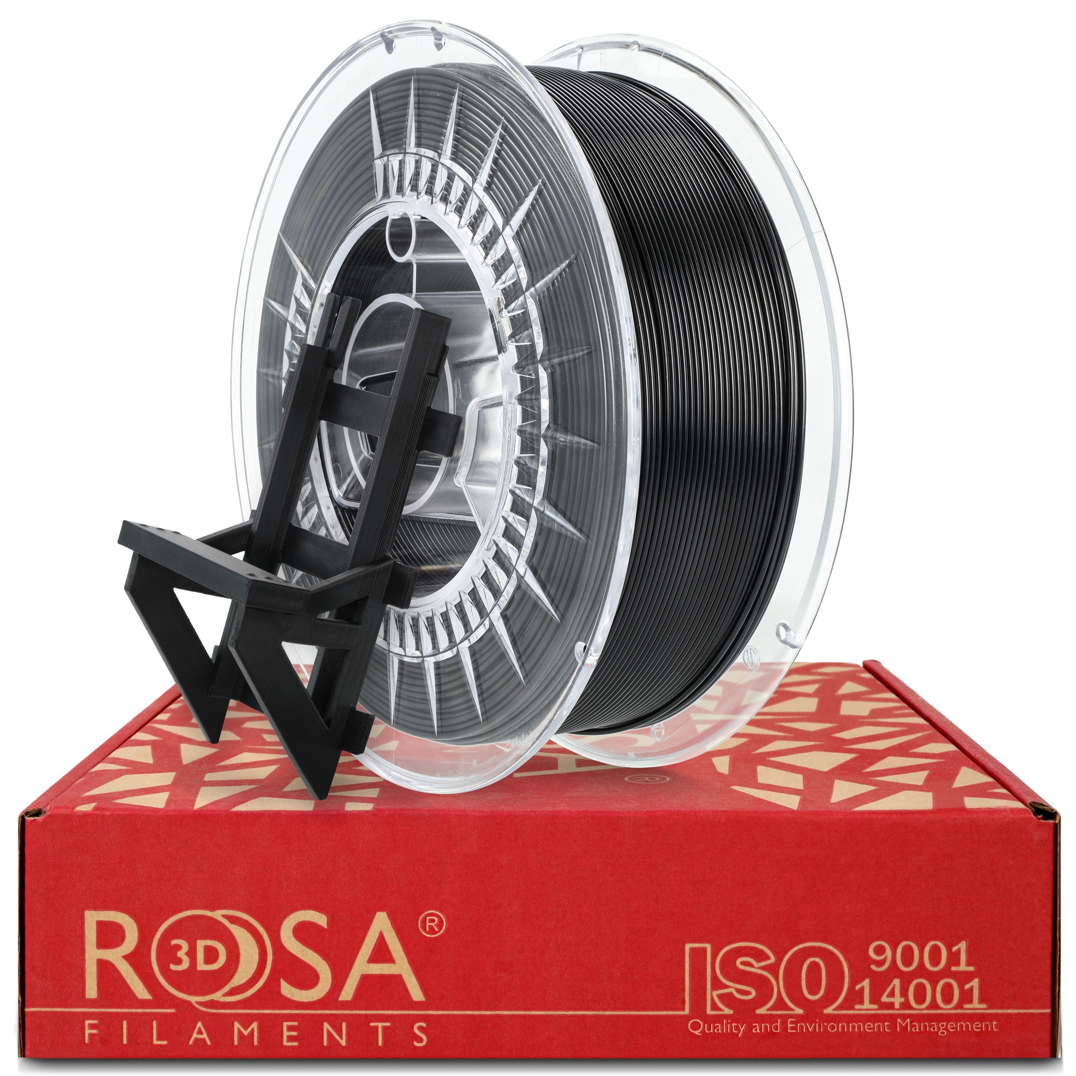 FILAMENT 3D PC-ABS FR V0, Railway EN 45545, Black 1,75mm 1kg