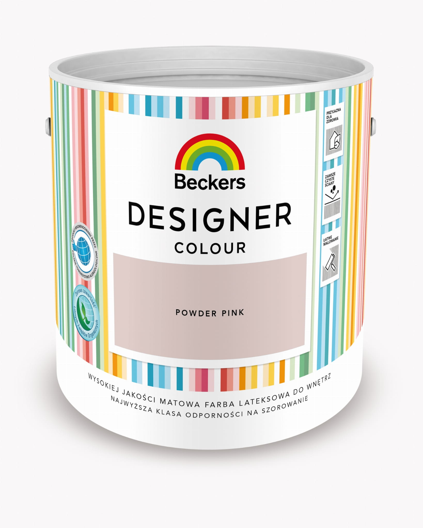 FARBA LATEKSOWA BECKERS DESIGNER POWDER PINK 2,5 L