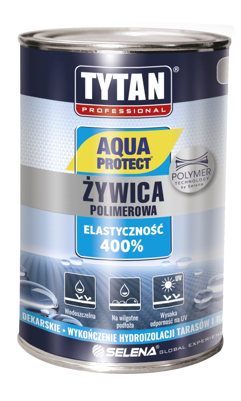 TYTAN AQUA PROTECT ŻYWICA POLIMEROWA 1KG SZARA