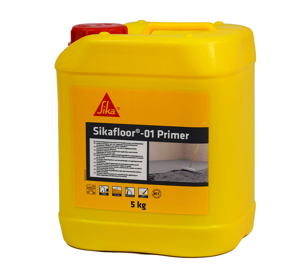 SIKA SIKAFLOOR 01 PRIMER JEDNOSKŁADNIKOWA ŻYWICA GRUNTUJĄCA 5KG