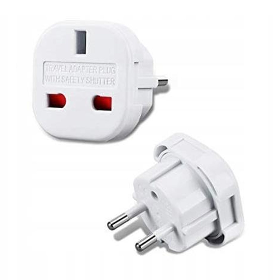 Przejściówka Angielska Polska PL EU UK wtyczka adapter do gniazdka Vayox