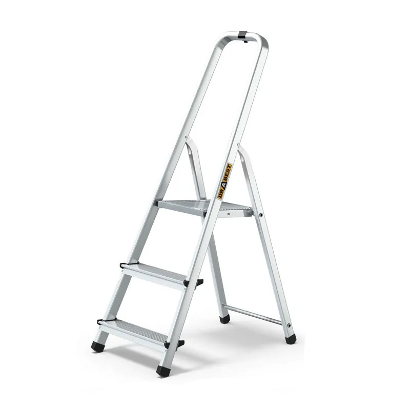 Drabina aluminiowa 3-stopniowa do 125 kg Drabest
