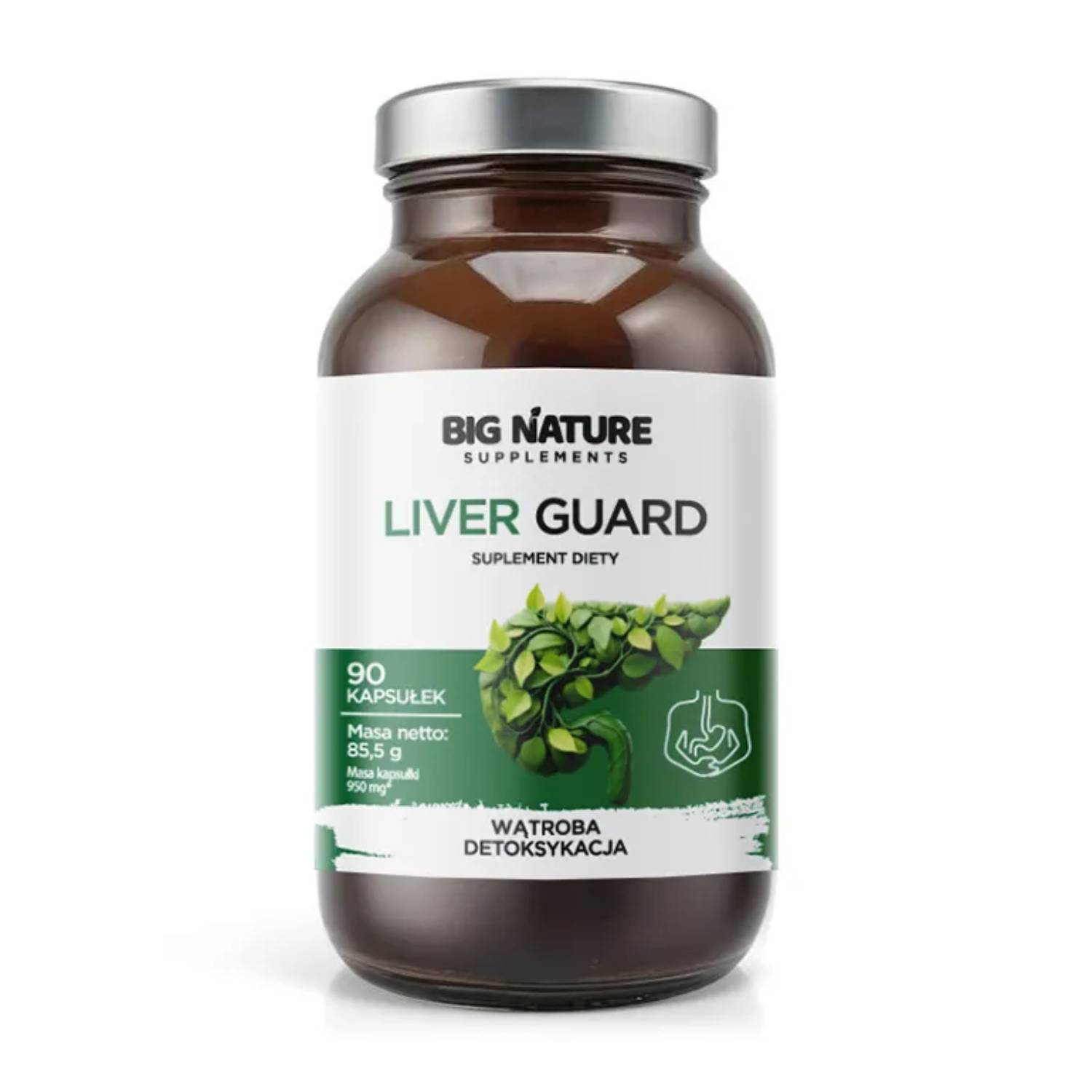 Big nature liver guard, 90 kapsułek
