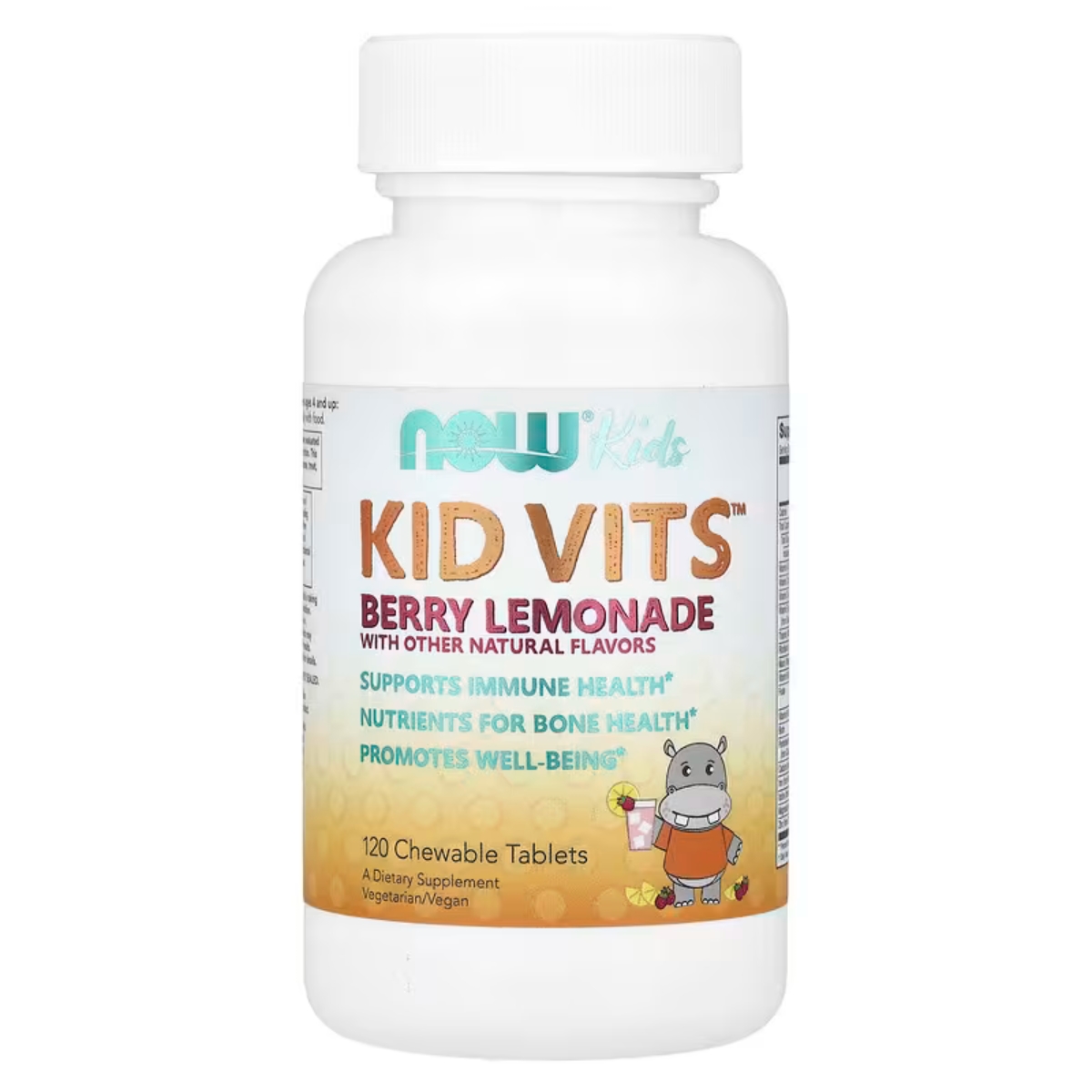 Now foods, kid vits berry blast, multiwitamina dla dzieci, 120 kapsułek
