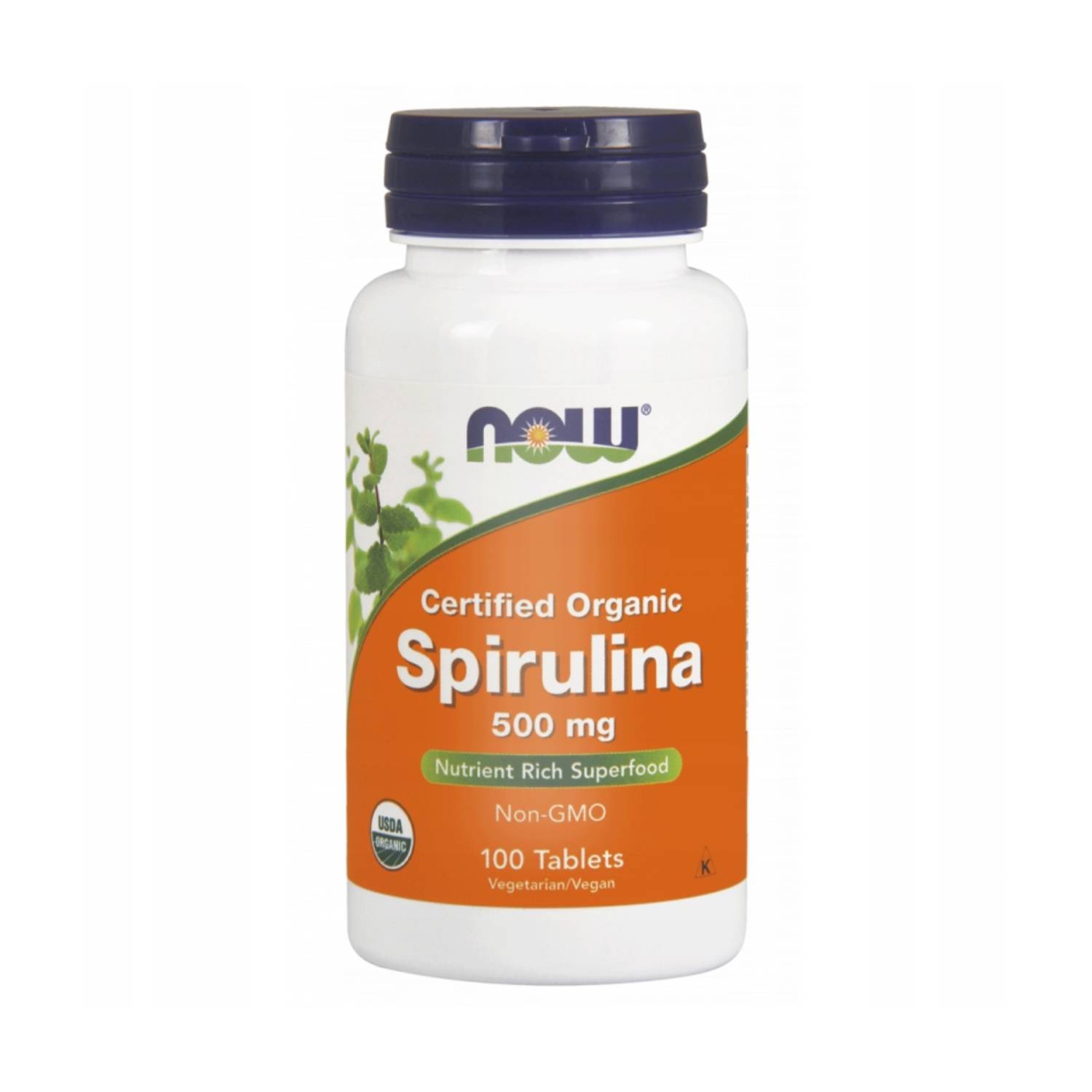 Now foods spirulina 500 mg, 100 tabletek