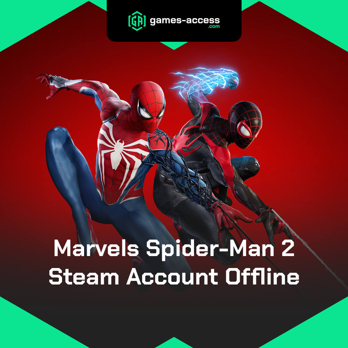 Marvel Spider Man 2 PC Steam Account – Offline Access